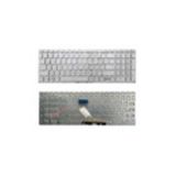 Afila Hp Envy X360 15-cn 15m-cn 15t-cn uyumlu Klavye, Tuş Takımı (Silver, Gri TR)
