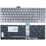 Afila Lenovo Ideapad Slim 3-15IAH8 (Type 83ER) Uyumlu Klavye Tuş Takımı (Füme Siyah Tr) Işıklı