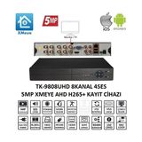 Afila TK-9808UHD 8ch 4ses 5mp Xmeye Ahd Dvr H265+ 8 Kanal Güvenlik Sistemleri Kayıt Cihazı