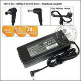 Afila Toshiba PA3290E-2ACA 19V 6.3A 120w Laptop Adaptör
