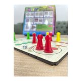 afili toys Reha Toys Ahşap Tablada Iki Oyun Bir Arada; Kızma Birader Ve Koridor Oyunu