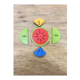 afili toys Reha Toys Kesir Öğretici Montesorri Ahşap Eğitim Materyali