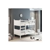 Afilli Ayrılabilen Tamamı Mdf Ranza Beyaz 90X190 R1005