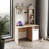 Afilli Ildır Çalışma Masası Flora Beyaz Tamamı Mdf - 110x55x150