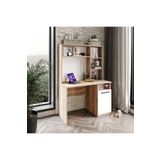 Afilli Ildır Çalışma Masası Flora Beyaz Tamamı Mdf