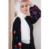 Afilva Kadın Janjan Şal Idol Serisi Beyaz