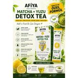 Afiya Detox Solutions 100 GR Yuzu ve Matcha İçeren Detoks Çayı İçeriği ile Doğal ve Katkısız