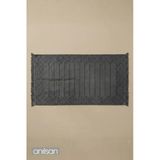 Aflora %100 Pamuk Ayak Havlusu - Antrasit 60X130, 690 Gr