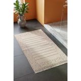 Aflora Bej %100 Pamuk Ayak Havlusu - 60X130 Cm
