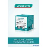 AFM tech Watsons Gözlük Temizleme Mendili 52 Adet /Cam Ekran Telefon Bilgisayar Cep Taşınabilir Mendili Bezi