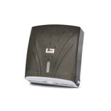 Aform A Form ZHA-2 Z Katlama Attan Çekme Kağıt Havlu Dispenseri Havluluk - Şeffaf Füme - 23 Cm. - 1 Adet