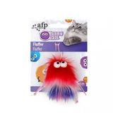 AFP Furry Ball-Fluffer Catnipli 15X8X3,5 cm Kırmızı Kedi Oyuncağı