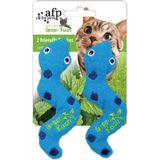 Afp Green Rush - Peluş Şapşal Yılan Oyuncak 2 Li Drstr - Renkli