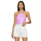 AFR CLOTHES KADIN PAYET İP ASKILI İÇİ ASTARLI BLUZ-ŞIK GECE DÜĞÜM-MEZUNİYET