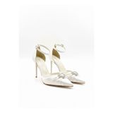 afra shoes Saten Olivia Abiye Davet Gelin Ayakkabısı