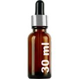Afracam 30 ml Amber Cam Damlalık Kahverengi Serum Şişesi 30 cc Siyah Gümüş Kapaklı Dropper Cam Şişe 1 Adet