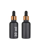 Afracam 30 ml Damlalıklı Serum Şişesi 30 Metal Kapaklı Dropper Şişe 2 Adet ( Yüzük | Lastik)