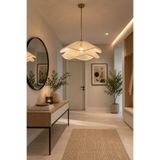 afralya home Beyaz El Yapımı Çiçek Avize,Salon & Yatak Odası Aydınlatma