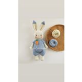 afralya home Büyük Tavşan Uyku Arkadaşı Amigurumi Organik Oyuncak 25 Cm