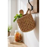 afralya home Ev Dekorasyon Mutfak Düzenleyici Organizer Çok amaçlı Sepet (10cm)