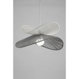 afralya home Hasır Sarkıt Avize 2 Şeritli avize / Bohem avize / Salon Modern Avize / GRİ AVİZE