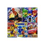 afreyz oyuncak Boyama Kitabı Pijamaskeliler Paw Patrol Sonic Cars Şimşek Mcqueen Örümcek Adam Boyama Kitap 5’li Set