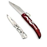 Africa Model 23 cm Çakı Hediye Metal Anahtarlık Çakı - Gümüş