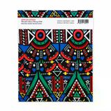 African Design 3’lü 20x20 cm Tam Dijital İpek Baskılı Mikrofiber Gözlük Temizleme Bezi