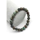 Afrika Turkuaz Doğal Taş Bileklik 8 Mm Küre Kesim - Blk-2143