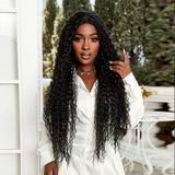 Afro Daa Fiber Sen Tül Peruk / Siyah