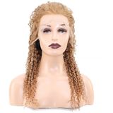 Afro Dalga Front Lace Gerçek Tül Peruk - Balköpüğü - 60-65cm