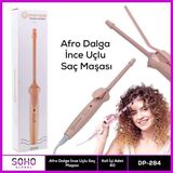 Afro Dalga Ince Uçlu Saç Maşası - Renkli - Belirtilmemiş