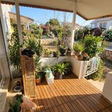 Afro Garden ARDHI Teak Bahçe Ahşap Deck Döşeme Zemin Kaplama Karosu (30X30CM / 50X50CM) - 50x50 cm - düz