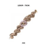 Afro Su Dalgası Saç 75m 120gr Kodu #-24 AFRO-120GR-24