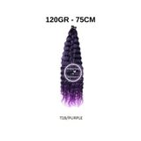 Afro Su Dalgası Saç 75m 120gr Kodu #-TB1/PURPLE AFRO-120GR-TB1-PURPLE