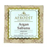Afrodit Natural Beauty Kükürtlü İyotlu Sabun, Tüm Cilt Tipleri İçin, 100 gr - Soap with Iodine Sulphurous - For All Skin Types (Argan Sabunu)
