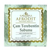Afrodit Natural Beauty Kükürtlü İyotlu Sabun, Tüm Cilt Tipleri İçin, 100 gr - Soap with Iodine Sulphurous - For All Skin Types (Çam Terebentin Sabunu)