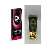 afsanny Okey Çifte Haz Ve Bruzzer Rötar Erkeklere Özel Geciktirici Performans Arttırıcı Mendil