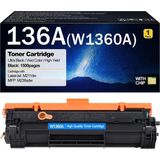 Afset 136A W1360A Toner Siyah Kapasite Yüksek Verim Lazer Yazıcı Uyumlu M211D M211DW Mfp M236D M236SDN M236DW M236SDW - 0,5
