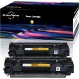 Afset CE285A Toner (2 Black) P1102W M1132 M1217NFW P1103 P1104W P1106 P1108 P1109 M1130 M1132 - 0,5