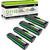 Afset MLT-D111S MLT-111L 111S 111L Toner Samsung Xpress SL-M2020W M2070FW M2070W M2024W (4 Adet) - Siyah - 0,5