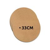 Afsinlazertasarim Ham Mdf 33 Cm Supla 3 Mm Ahşap ( 6 Adet )