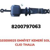 AFT Metemix Emniyet Kemeri Otomatik Sol Clio-Thalia - TEK