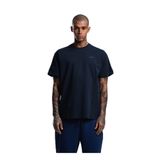 After Label Bisiklet Yaka T-Shirt, M, MYSENJS11/S9, Lacivert, Erkek