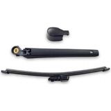 Aftermarket Vw Golf 7.5 2017-2020 Uyumlu Arka Cam Silecek Kolu Kapağı Takım 6R6955707B Siyah Lts