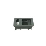 Aftermarket Vw Volkswagen Polo Hb 6n2 2000-2002 Dürbün Göğüs Sol Ön Cam Düğme Çerçevesi Siperi Siyah 6n0959549a