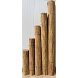 Afyonkarahisardan Kamış Çit Bambu Çit Hasır Doğal 1,00 X 5,00 Metre ( Misina İpi )