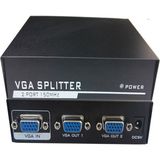 Afzelia 2 Port VGA Çoklayıcı Splitter 1 In 2 Out Çoklu Ekran Adaptörlü