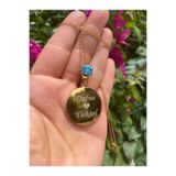 AG ACCESSORİES ÇELİK KARARMAZ KİŞİYE ÖZEL İSİMLİ PLAKA KOLYE