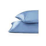 AG ATÖLYE Ipek Saten 50x70 Cm Yastık Kılıfı 2 Adet Toka Kıvırcık Saçlar Siyah 2 Adet